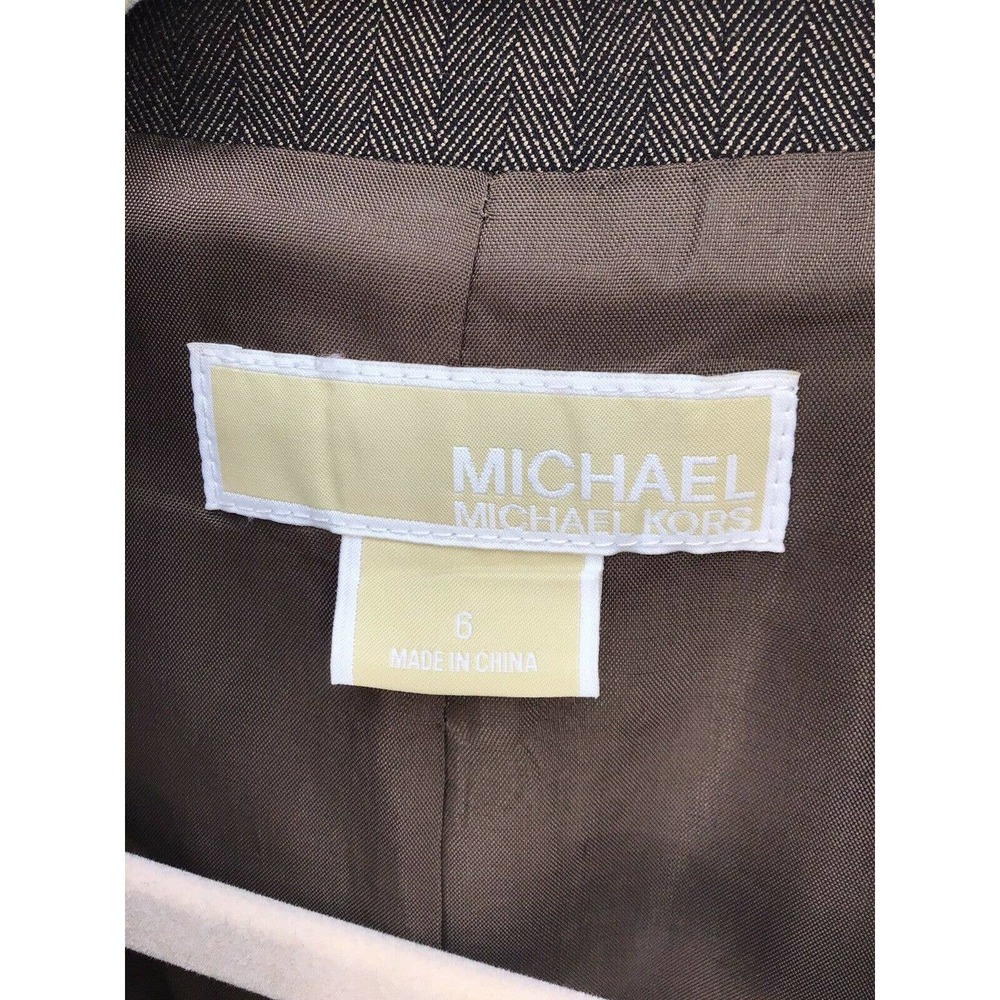 MICHAEL MICHAEL KORS Women’s Size 6 Button Blazer Jacket Top - Picture 4 of 10